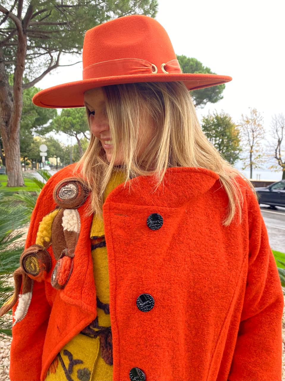 CAPPELLO COW GIRL ARANCIO