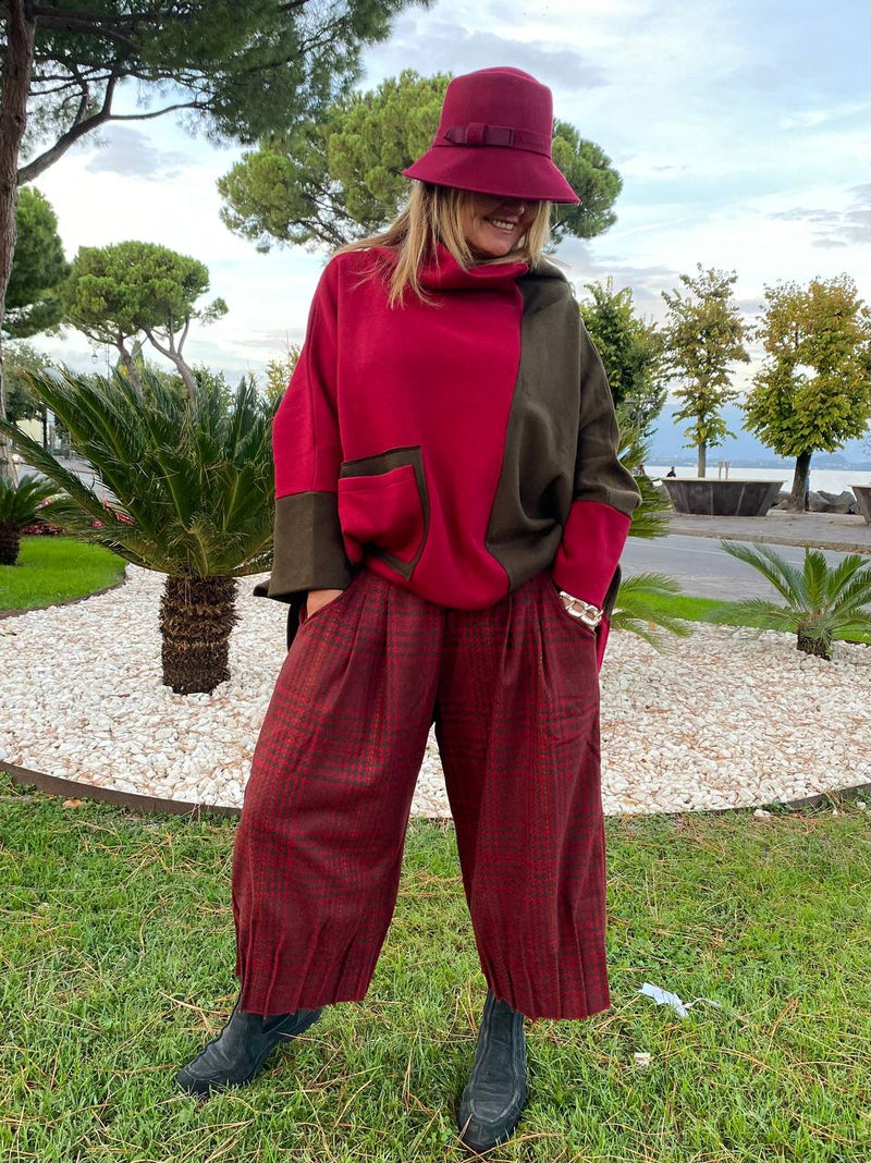 Pantalone Rita rosso