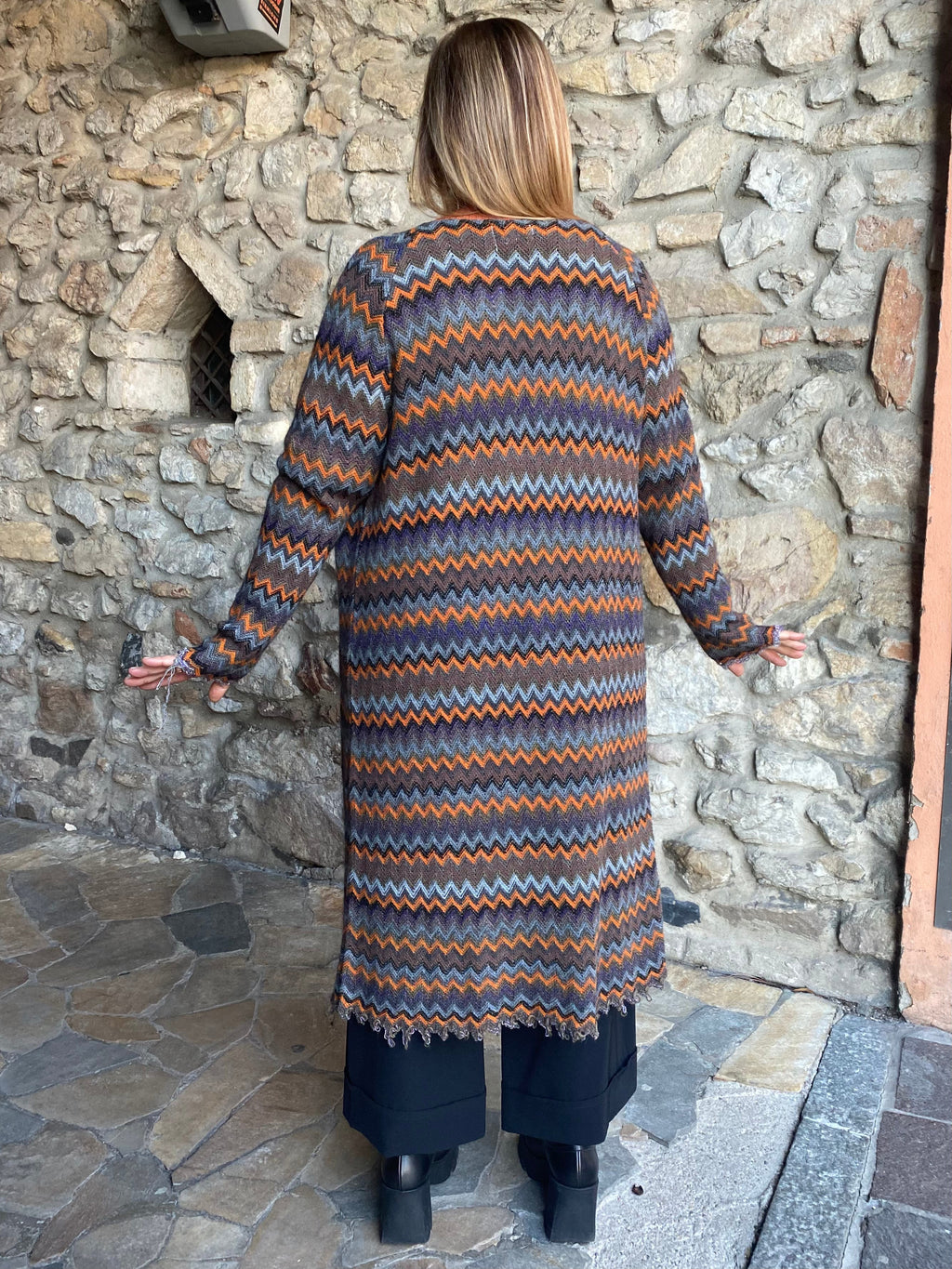 Cardigan orange Missoni