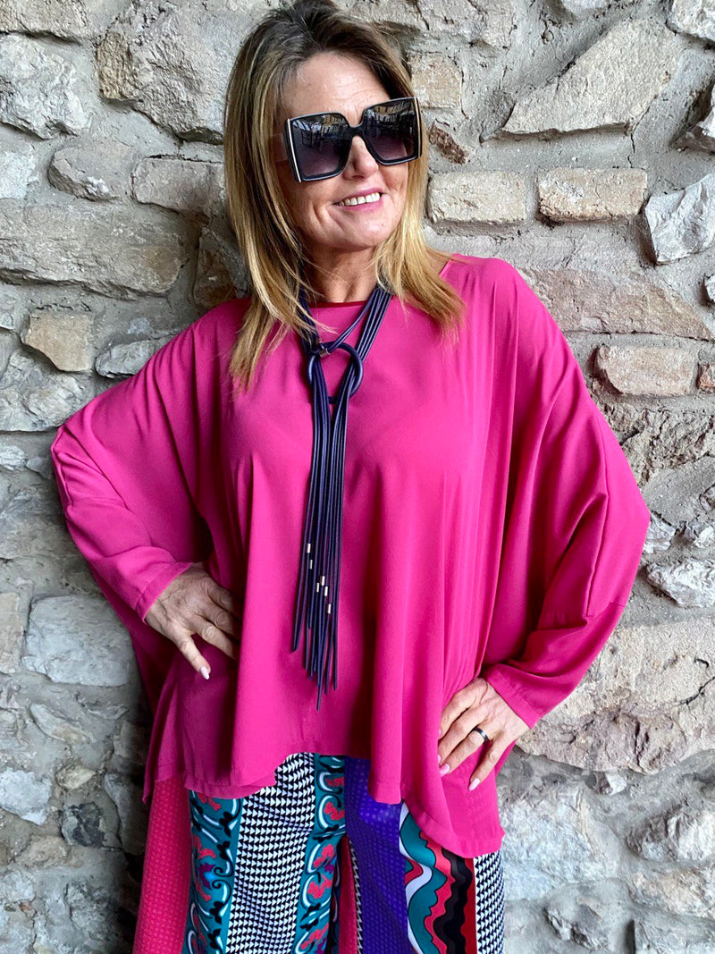Casacca Georgette rosa