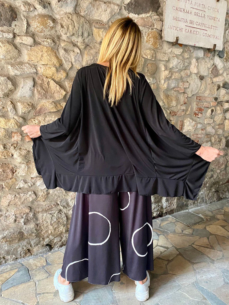 Blusa Milena nera