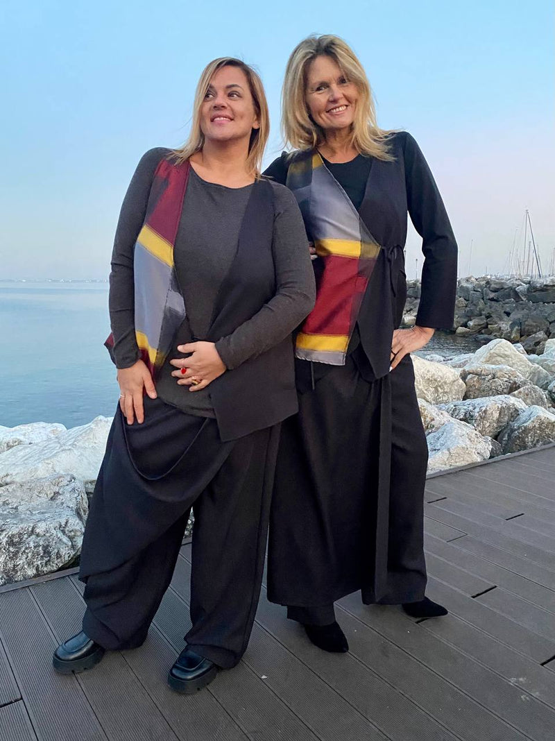 Pantalone gonna grigio