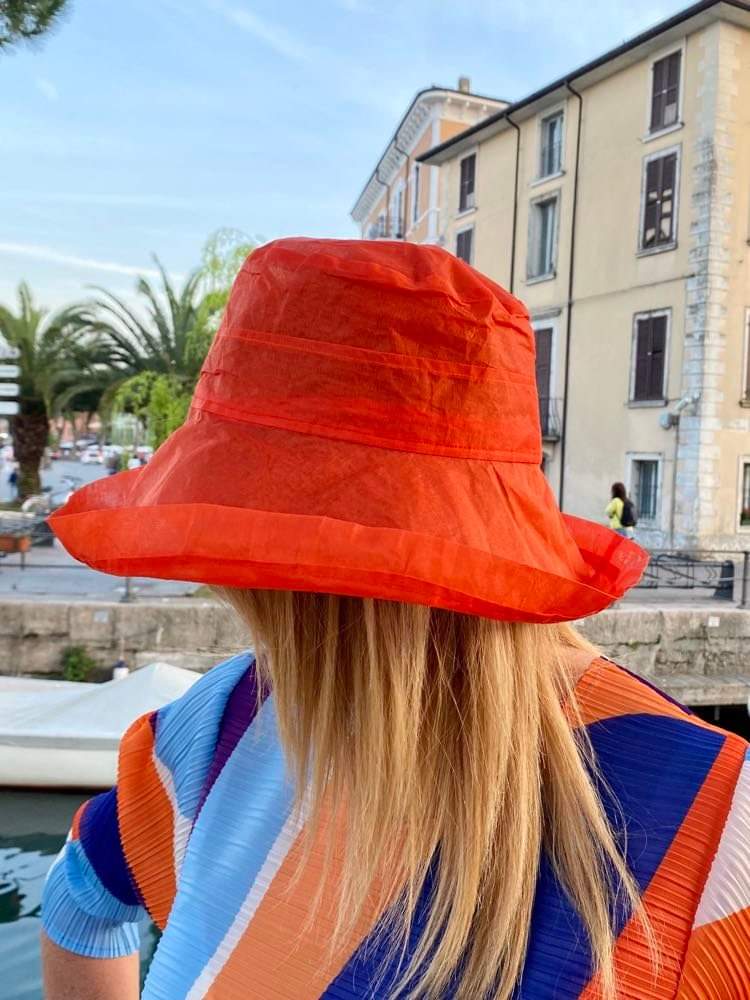 Cappello orange tascabile